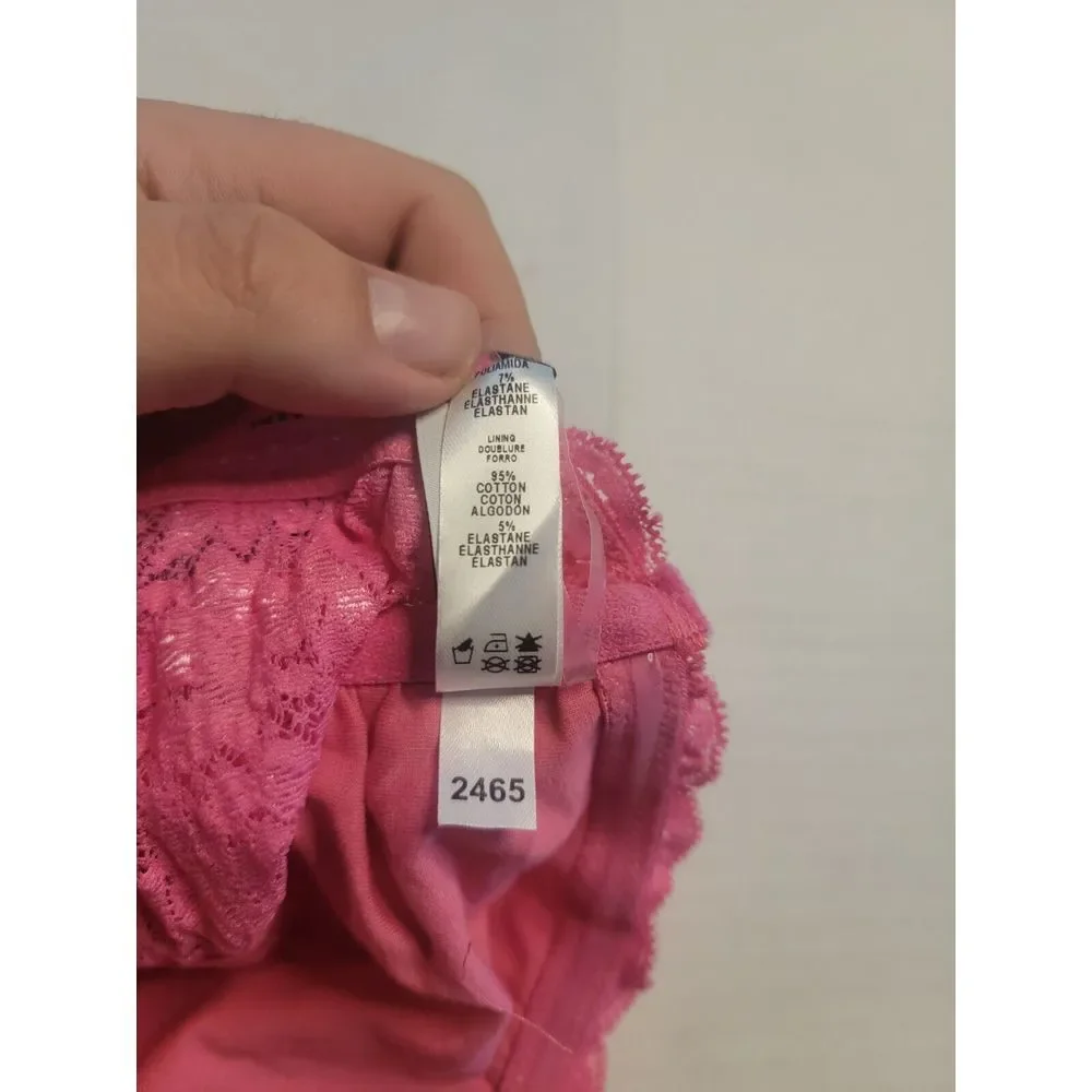 COSABELLA Never Say Never Bandeau Bra‎ Strapless Lace Bra Medium 